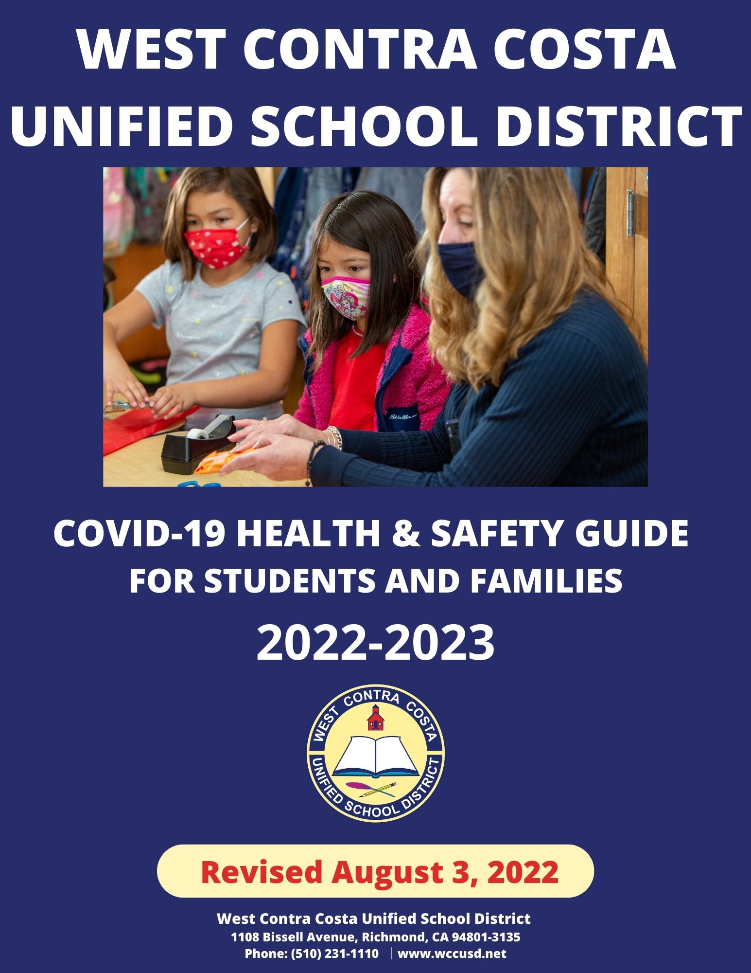 COVID-19 Health & Safety Guide for Students and Families 2021-2022